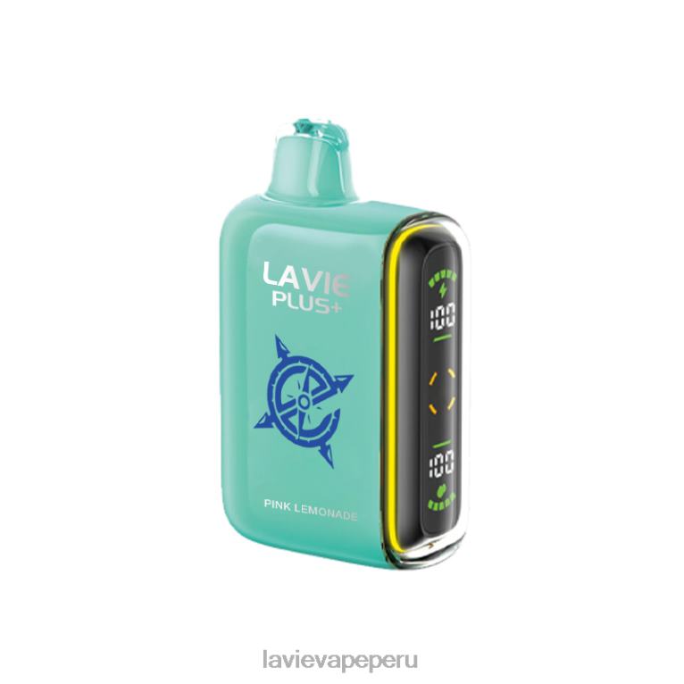 LAVIE PLUS 15000 bocanadas limonada rosa 600LL93 - Lavie Vape Lima