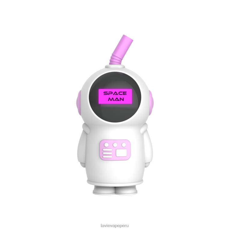 LAVIE SPACE MAN 7000 bocanadas hielo de fresa 600LL225 - Lavie Vape Lima