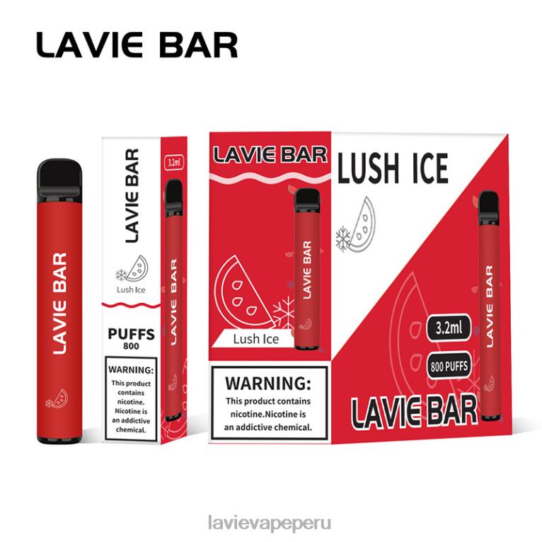 LAVIE BAR 800 bocanadas hielo exuberante 600LL308 - Lavie Vape Perú